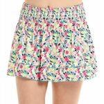 Suknja za djevojke Lucky in Love Novelty Print Flower Frenzy Smocked Skirt - multicolor