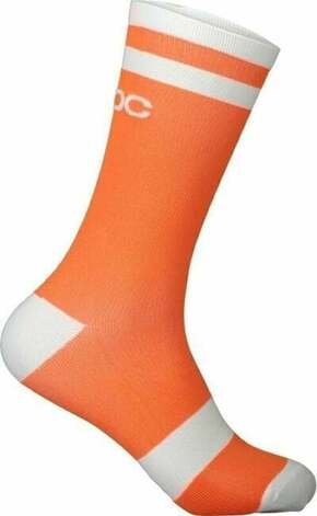 POC Lure MTB Long Sock Zink Orange/Hydrogen White M Biciklistički čarape