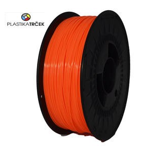 Plastika Trček PLA - 1kg - Neon narančasta