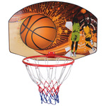 Košarkaška ploča 90 x 60 cm, s obručem