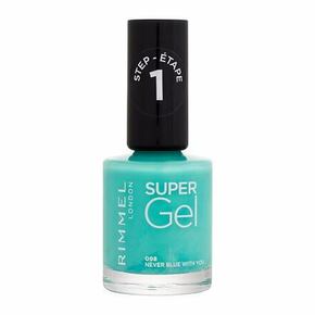 Rimmel London Super Gel STEP1 gel lak za nokte 12 ml nijansa 098 Never Blue With You