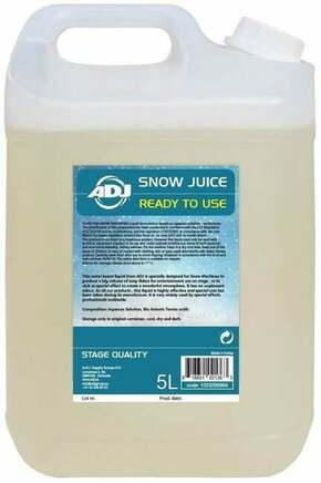 ADJ Snow 5L Tekućina za mašine za snijeg