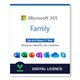 Microsoft 365 Family | (PC/MAC/Tablet) - 1 godina, 6 korisnika - Digitalna licenca