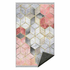 Ružičasto-sivi perivi tepih 120x180 cm – Mila Home