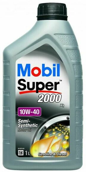 Mobil Super 2000 X1 10W-40 motorno ulje