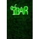Ukrasna plastična LED rasvjeta, Bar - Green