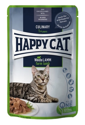 Happy Cat Culinary Weide Lamm mokra hrana- janjetina 24 x 85 g