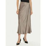 Guess Midi suknja Anastasia W4BD56 WGIG2 Bež Regular Fit