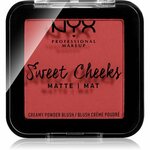 NYX Professional Makeup Sweet Cheeks Matte rumenilo 5 g nijansa Citrine Rose