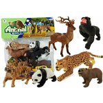 Animal Toys Set 6 pcs Jungle Animals