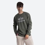Majica Alpha Industries Basic Sweater Embroidery 118302 142
