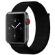 MYBANDZ MYBANDZ Fleksibilno tkivo sat remen Apple Watch 42-44mm crno