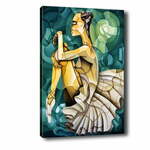 Slika Tablo Center Geometric Ballerina, 100 x 140 cm