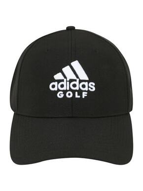 Adidas Golf Sportska šilterica crna / bijela