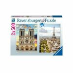 Puzzle Ravensburger Paris &amp; Notre Dame 2 x 500 Dijelovi , 844 g