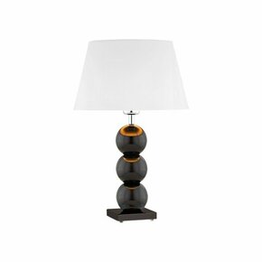 ARGON 4058 | Fudzi Argon stolna svjetiljka 55cm sa prekidačem na kablu 1x E27 crno