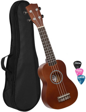 Cascha EH 3953 Soprano ukulele Smeđa