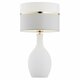 ARGON 4359 | Beja-AR Argon stolna svjetiljka 56cm sa prekidačem na kablu 1x E27 bijelo, zlatno, sivo