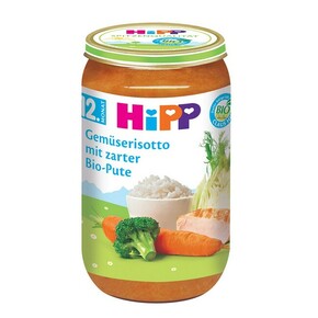 HiPP BIO kašica povrće s rižom i puretinom