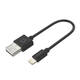 Kabel USB na Lightning Cygnett 12W 0.1m (crni)