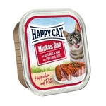 Happy Cat Minkas Duo - piletina i govedina 12 x 100 g (10 kom+ 2 kom na poklon)