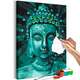 Slika za samostalno slikanje - Emerald Buddha 40x60