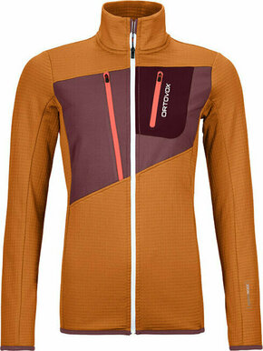 Ortovox Fleece Grid Jacket W Sly Fox L Majica s kapuljačom na otvorenom