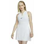 Nike Dri-Fit Advantage Womens Tennis Dress White/Black L Haljina za tenis