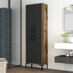Woody Fashion Komoda s više namjena, Berlin A - Walnut, Anthracite