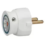 50183 UTIKAČ 2P/16A/230V MAX.3680W RAVNI BIJELI