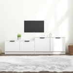 TV ormarić bijeli 158,5x36x45 cm od konstruiranog drva