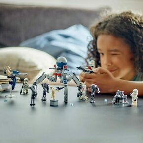 LEGO® STAR WARS™ 75372 Bojni komplet: klonirani vojnik™ i bojni droid™
