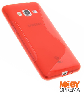 Samsung Galaxy J3 2016 crvena silikonska maska
