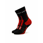 Visoke unisex čarape Compressport Hiking SCRU2019017 Black/Core Red/White