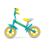Milly Mally dječji bicikl bez pedala Dragon, tirkizno-žuti