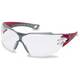Uvex pheos cx2 9198 9198258 zaštitne radne naočale uklj. uv zaštita crvena, siva