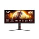 AOC Agon CU34G4 monitor, VA, 34", 21:9, 3440x1440, 120Hz, HDMI, Display port, USB