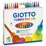 Flomaster školski 36boja Giotto Turbo Color Fila 0716 blister