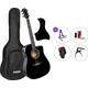 Cascha CGA100BK Premium SET Black Akustična gitara