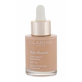 Clarins Skin Illusion Natural Hydrating hidratantni puder s uv filterom 30 ml nijansa 107 Beige