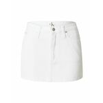 Calvin Klein Jeans Suknja bijeli traper