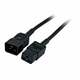 EFB Elektronik EK519.1.8 kabel za napajanje crni 1,8 m C20 spojnica C19 spojnica EFB Elektronik struja priključni kabel 1.8 m crna