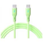 Akyga USB kabel USB-C® utikač, USB-C® utikač 1 m zelena AK-USB-69