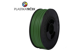 Plastika Trček PLA - 1kg - Tamno zelena