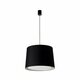 FARO 64315-56 | Conga Faro visilice svjetiljka 1x E27 crno mat, crno