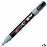 Marker/flomaster POSCA PC-3M Siva (6 kom.) , 100 g