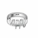 Ženski prsten Folli Follie 3R16F018C-50 (Veličina 10) , 300 g