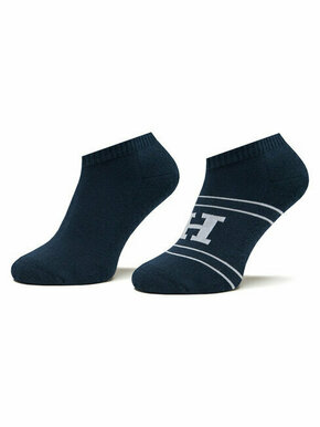 Set od 2 para muških čarapa Tommy Hilfiger 701224100 Navy 002