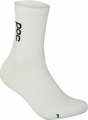 POC Soleus Lite Long Sock Hydrogen White S Biciklistički čarape