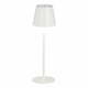 Bijela LED stolna lampa s metalnim sjenilom (visina 36,5 cm) Viletto – Fischer &amp; Honsel